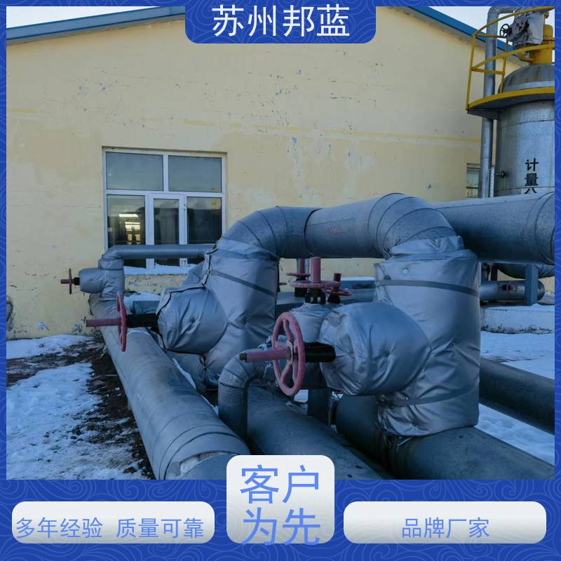 邦蓝科技 可拆卸 硫化机保温套 切断阀 外观好看