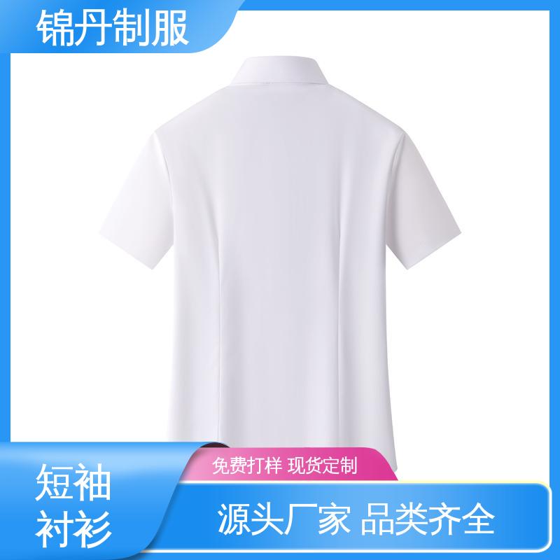 佛|山 企业工作服 翻领短袖衬衫 夏季T恤工厂制服定制