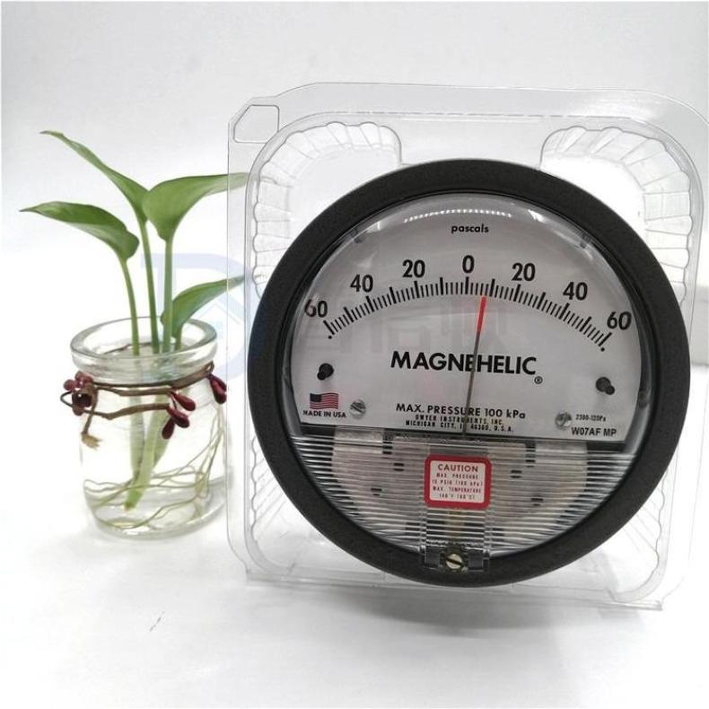 手术室60pa微差压表MAGNEHELIC负压表德维尔指针式压差表