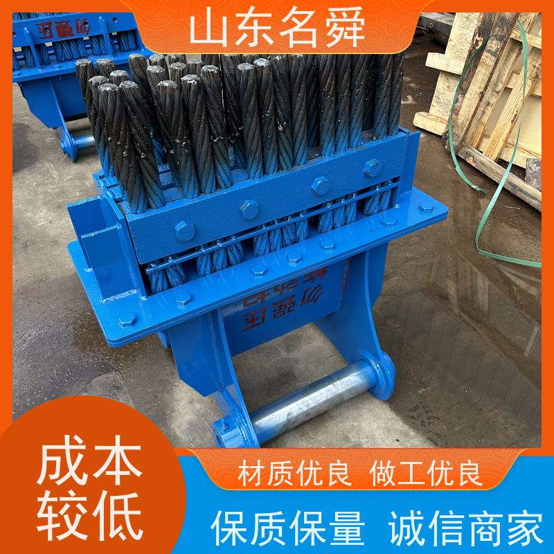 柔性隧道钢刷（隧洞钢丝刷）名舜混合纤维刷 地铁电缆槽清洁