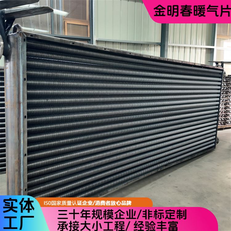 金明春 厂家 烟气余热翅片管式换热器 外型美观 规格齐全