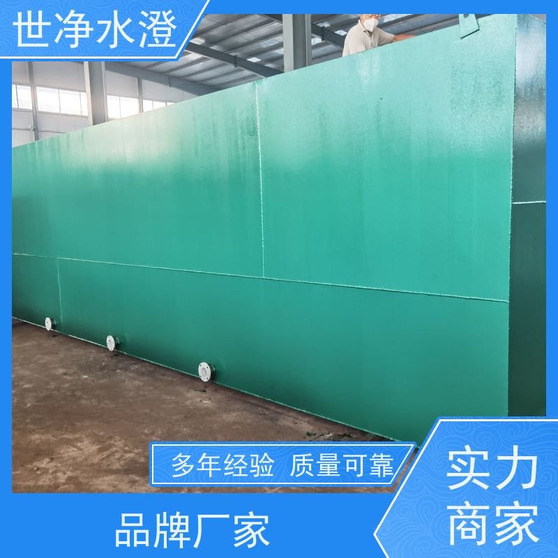 世净水澄 代加工 河水净化设备 出水达标 外表美观