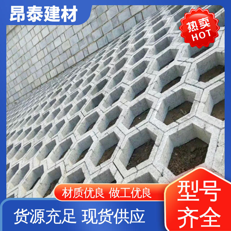 耐磨耐风化 库存充足发货快 六角护坡砖 安装便捷 源头工厂