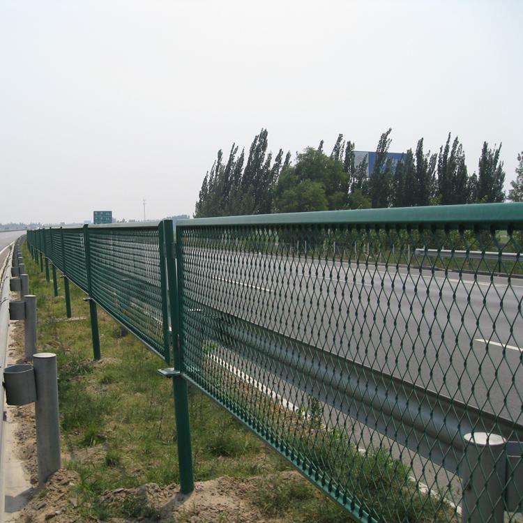 桥梁防眩网防落物网铁丝网分隔带网高速公路安全防护栏围栏