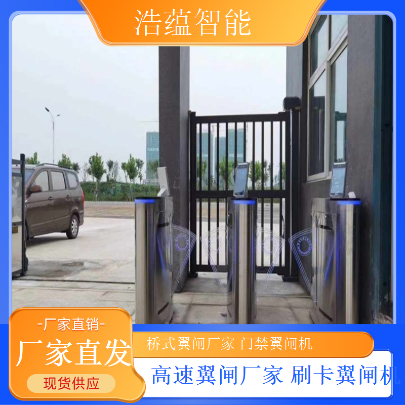 智能翼闸闸机厂家 人脸识别翼闸系统 高效便捷