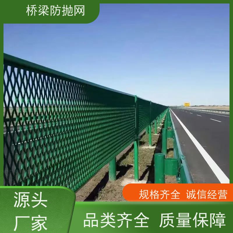 天桥防护网框架护栏网高架桥梁防抛网公路防眩网