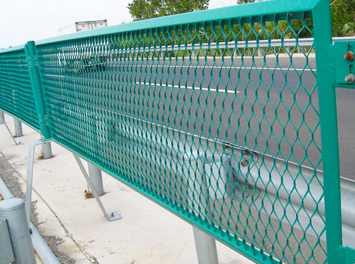 公路防眩网框架护栏网高架桥梁防抛网天桥防护网