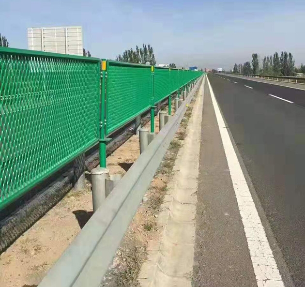 天桥防护网高速隔离钢板网桥梁防眩网分隔带网拦道路防抛防晕网