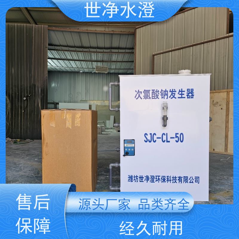 世净水澄 环保净化 一体式次氯酸钠发生器 全自动运行 性价比高