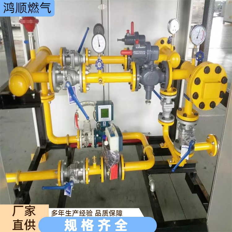 鸿顺 厂家供应 不锈钢天燃气调压柜 占地小安装方便 按需定制