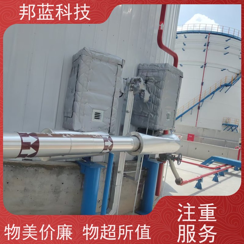 邦蓝科技 柔性防火罩 保温夹套 循环使用 销量好