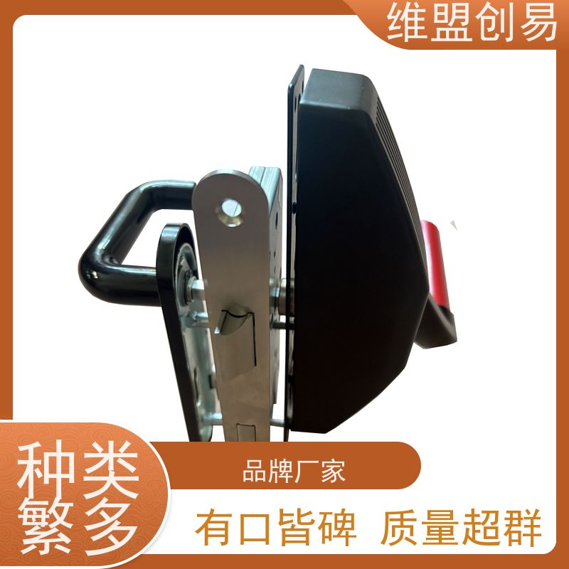 守门匠轻松开门金利工厂洁净门逃生锁推杠锁体