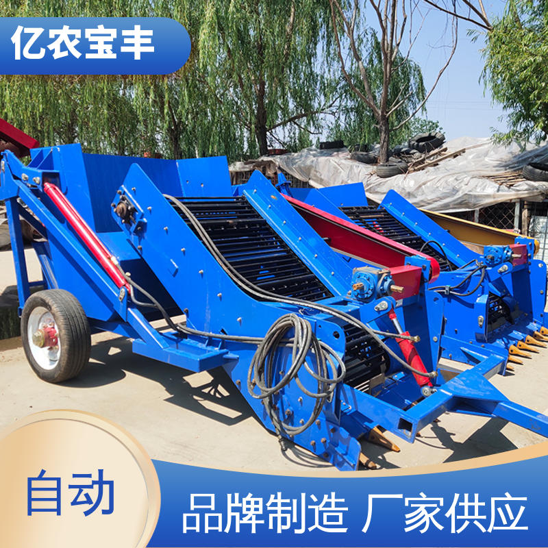 园地碎石清理专家 亿农宝丰 小型抓石机 苗木区专用回收机械