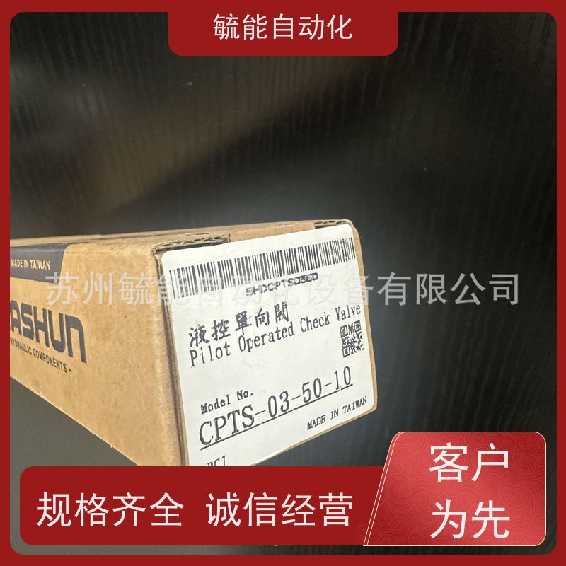 CPTS-03引导逆止阀ASHUN管式液控单向阀原装油顺保压阀油缸自锁阀