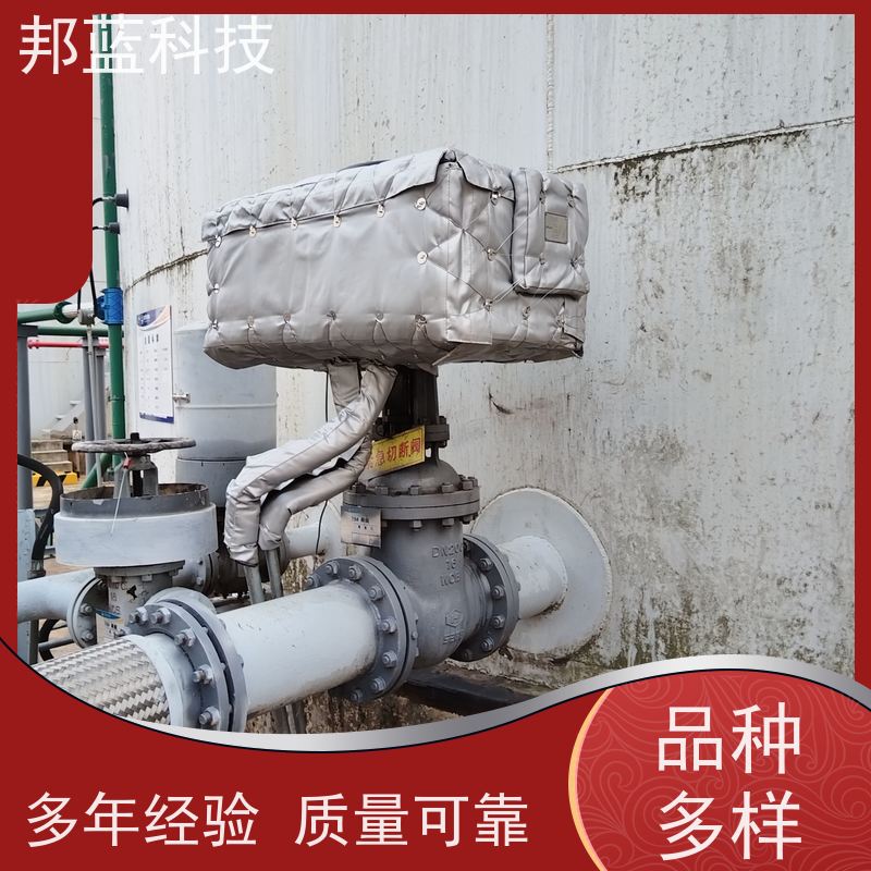 邦蓝科技 罐区防火罩 柔性保温 ISO22899 精雕细琢