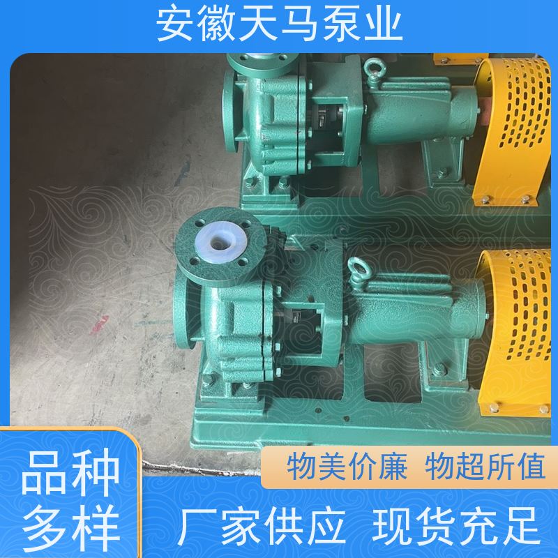 天马机械 化工流程衬氟泵 源厂生产 定制加工 坚固耐用 全国可发