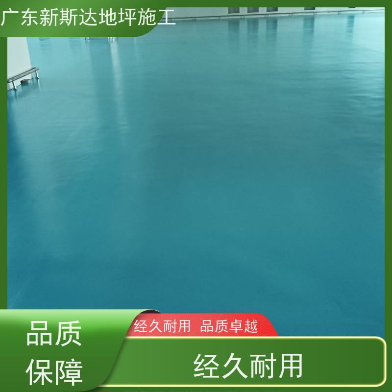 地下停车场色彩多样固化地坪漆施工耐酸碱度