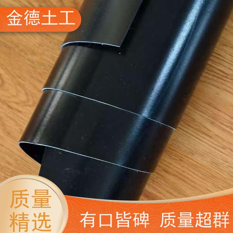 厌氧池隔离铺设 国标黑色HDPE土工膜 抗应力开裂强 产品简介
