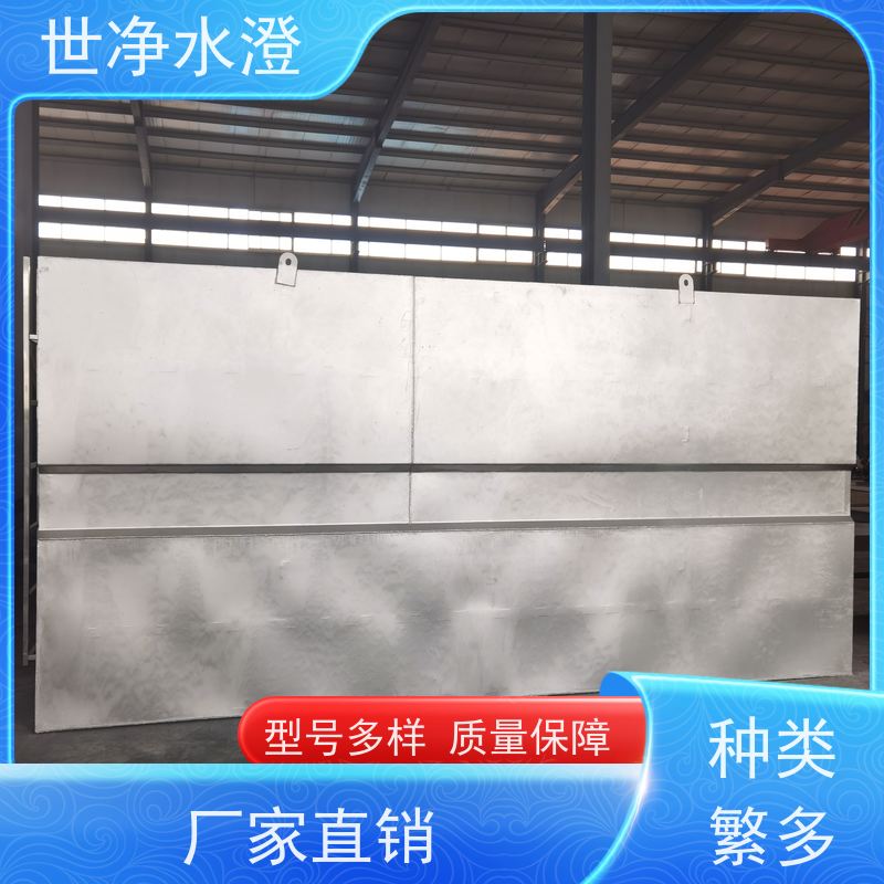 世净水澄考察现场碳钢防腐活性污泥法集装箱式污水处理设备