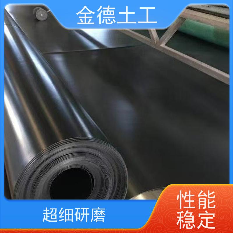 蓄液池防水加固 黑色HDPE土工膜1.0厚 防化腐蚀渗透 欢迎考察