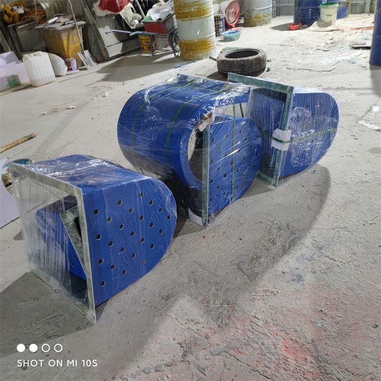 承辉 玻璃钢输送机防尘罩 强度高密封性能好 可定制