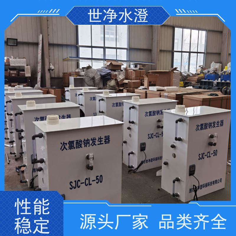 世净水澄 实力家 电解法次氯酸钠发生器 使用寿命长 可根据需求定制