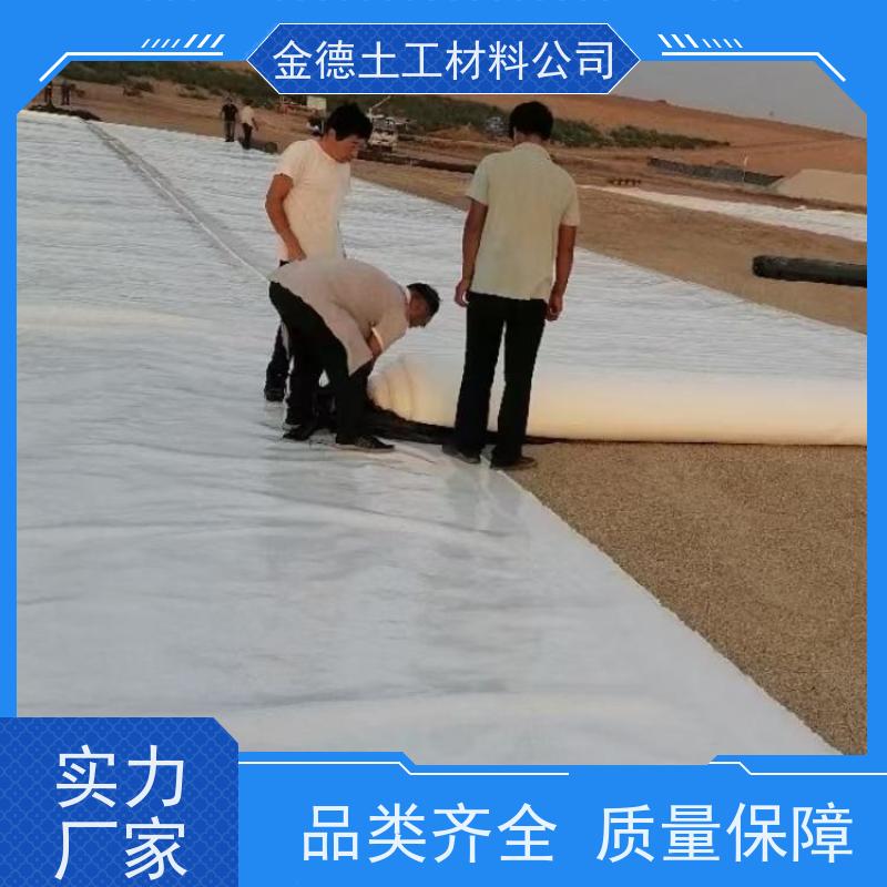 金德 长丝复合土工膜700g/m2 良好的延展性 水塘防渗