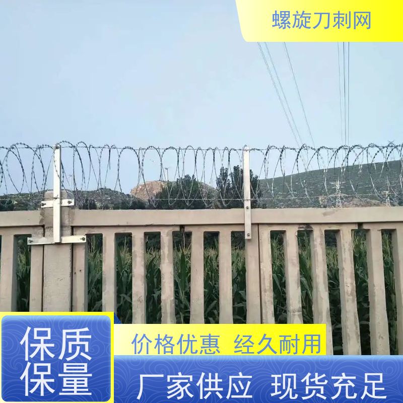 防护网带刺铁丝滚笼小区学校防爬防盗网围墙镀锌刀刺网安装