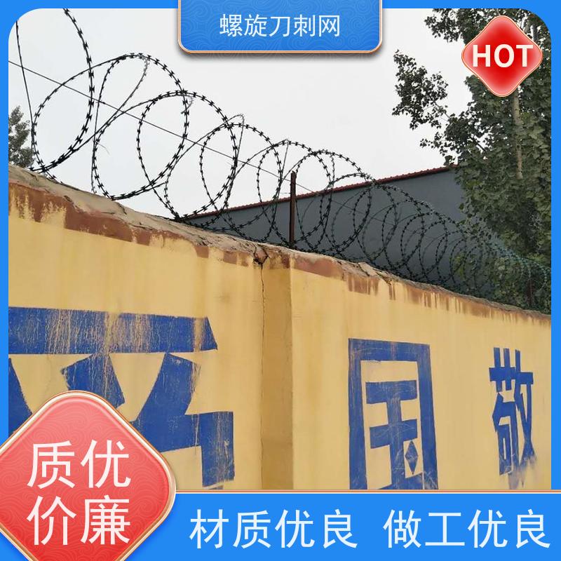 防盗刺绳加粗耐用警戒路边防攀爬铁蒺藜蛇蝮式刺丝滚笼刺网材质