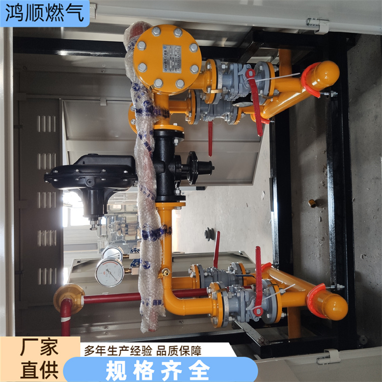 鸿顺 厂家 RX500-0.4C落地式燃气调压柜 系统简单方便灵活 规格齐全