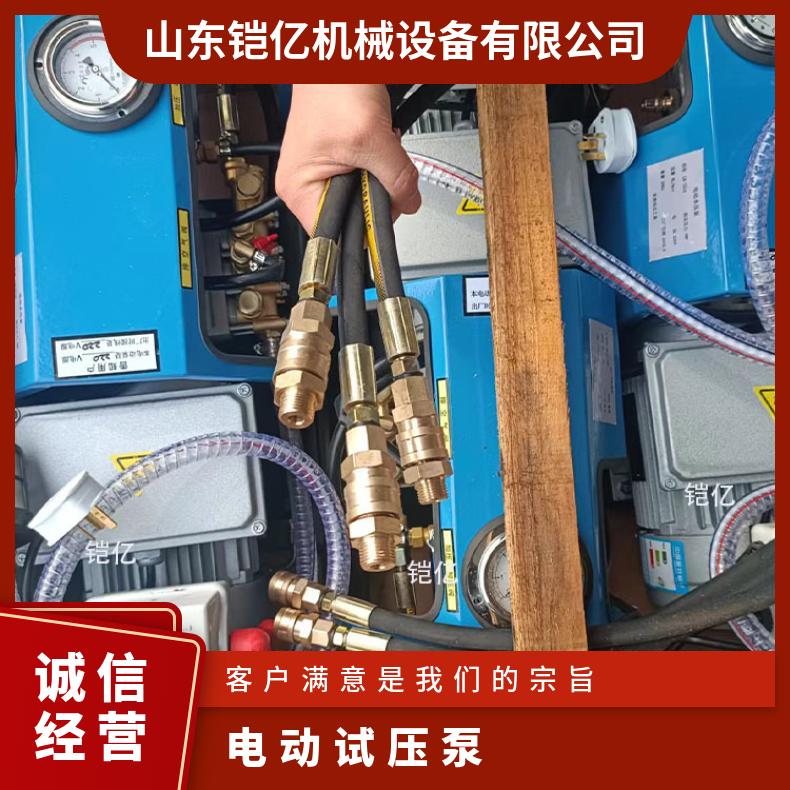 LB电动试压泵胶带硫化机配件 可选手动加压泵 卧式