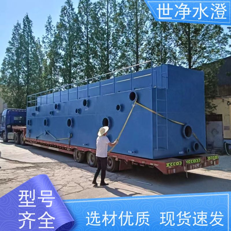 世净水澄 地上式 河水净化设备 免费提供方案 24小时服务