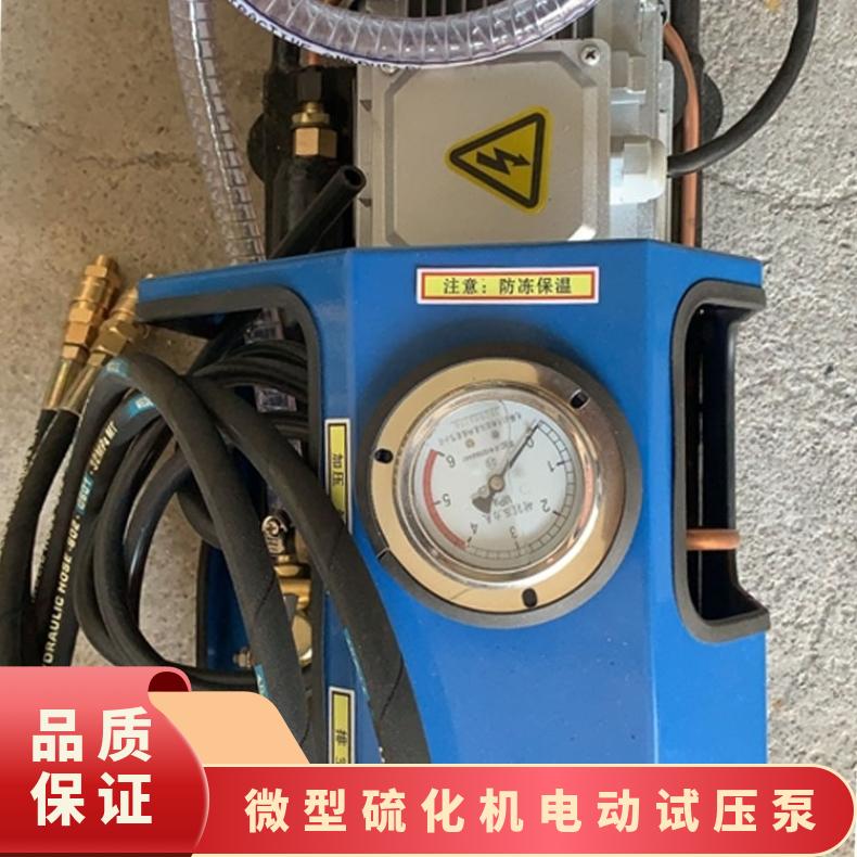 微型1.2米硫化机电动试压泵 维护简单使用便携