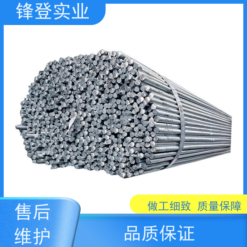 锋登实业 可定制各种尺寸 建筑工程电力用 焊接镀锌圆钢 20# 10mm
