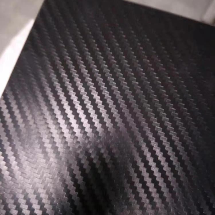 正元品牌0.35-2.5mm黑色PP碳纤纹 彩色磨砂条纹胶片120cm幅宽