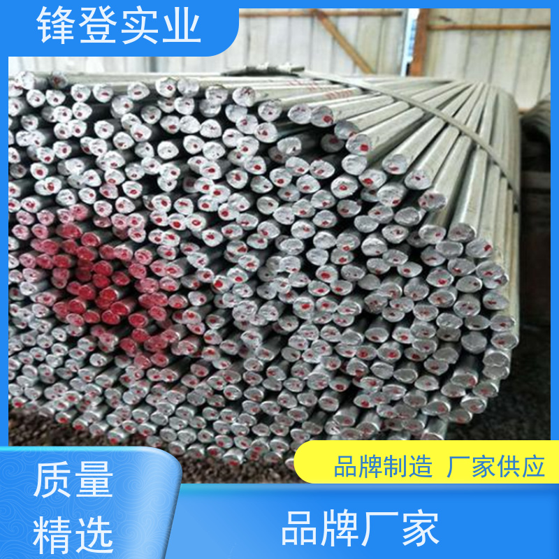 锋登实业 钢材厂家包配送 地线避雷用耐腐蚀热 热轧镀锌圆钢 Q345c