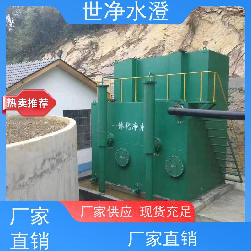 世净水澄 代加工 河水净化设备 免费提供方案 智能