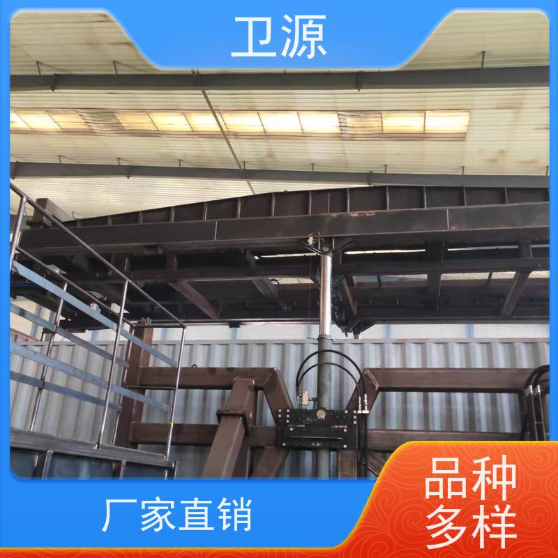 卫源 低噪音设计 节能型动力单元 集装箱液压翻转机 工业废料处理