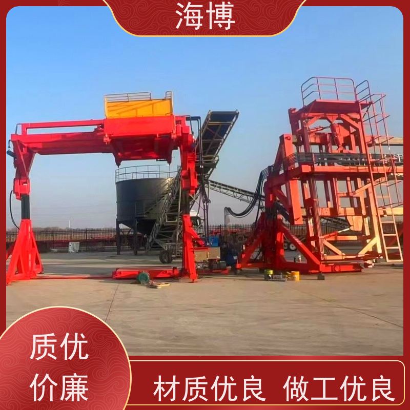 海博 结构坚固耐用 物流仓储业 智能控制 集装箱翻转平台