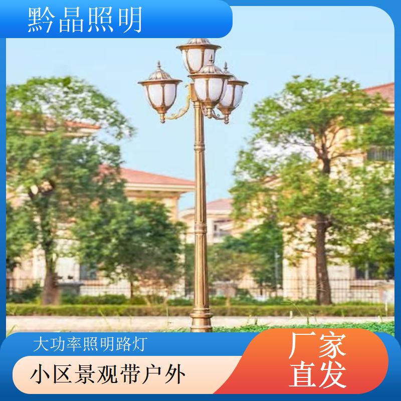 防震动户外 LED 路灯厂家，减震结构设计，多车辆路段适用
