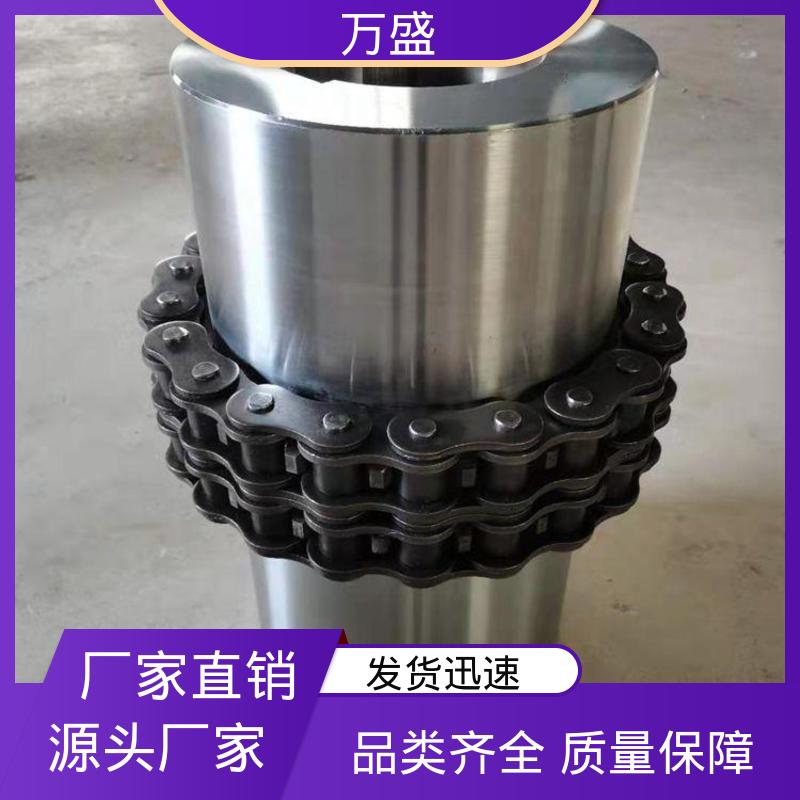 压缩机专用 GLF6 多排滚子链联轴器 绝缘性能好 万盛