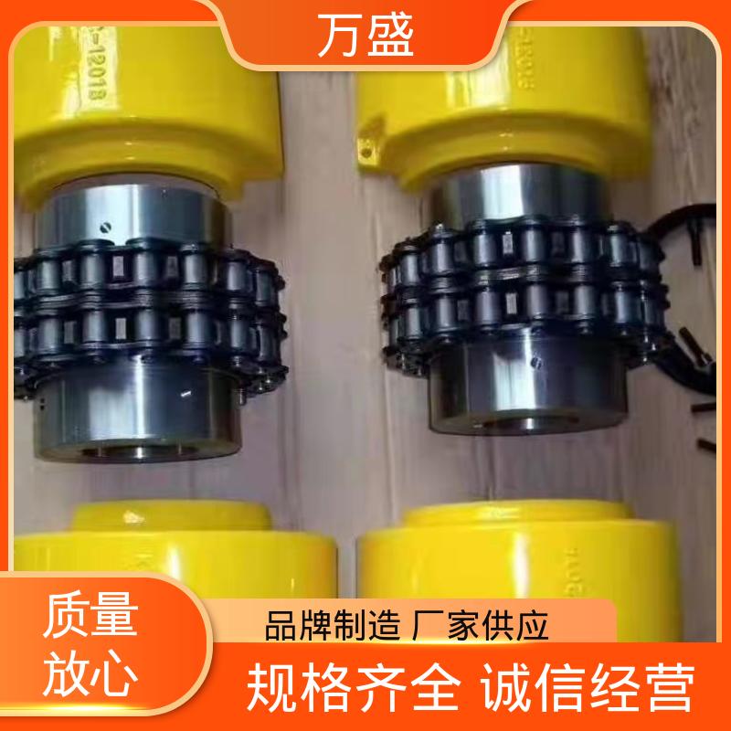 球磨机专用 GL1 过载保护 多排滚子链联轴器 万盛
