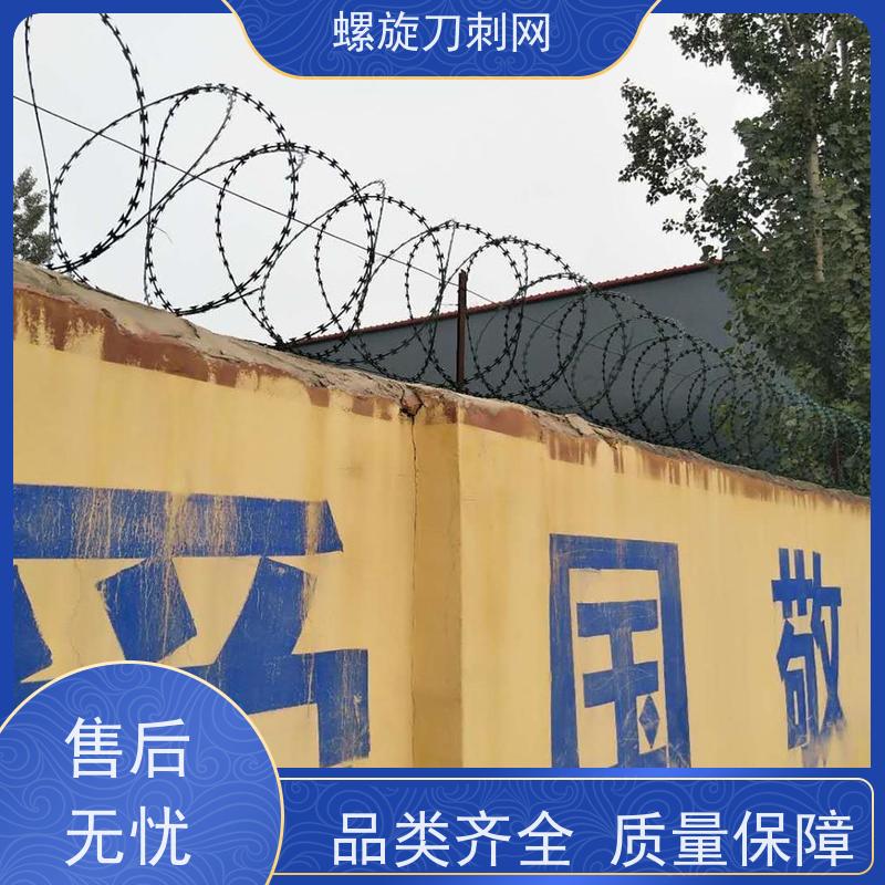 防攀爬刀刺网公路镀锌刀片刺绳高锌刺丝滚笼安装
