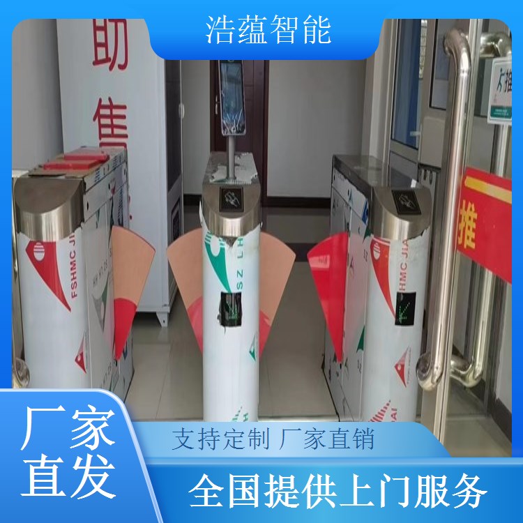 景区专用桥式圆弧摆闸厂家设计美观与景区环境完美融合