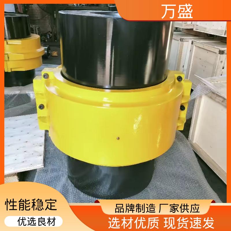 拆卸容易 KC-8020 风机专用 双排滚子链联轴器 万盛