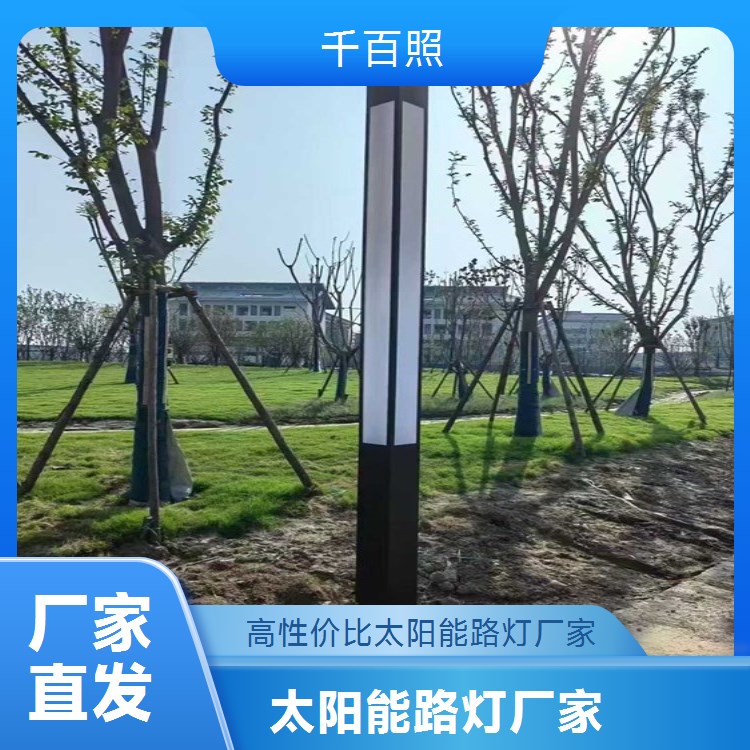 景观艺术定制路灯厂家，康复中心路灯，绿叶造型体现健康希望