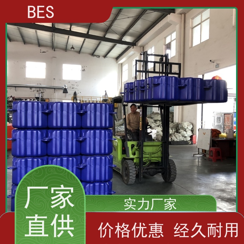 百世 网箱养鱼 钓鱼平台 防洪应急 漂浮蹦床搭建