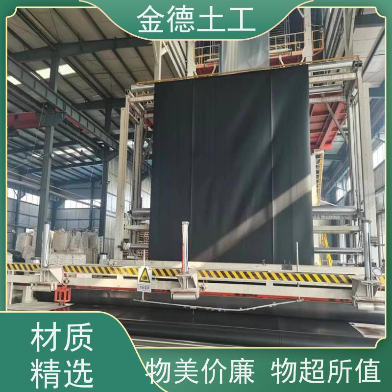 特性好 光面HDPE膜1.0mm厚 防渗系数极低 蓄液池铺设
