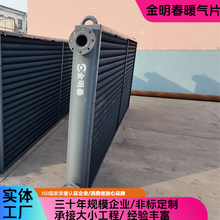 金明春 厂家 烟气余热翅片管式换热器 耐腐寿命长 支持定制