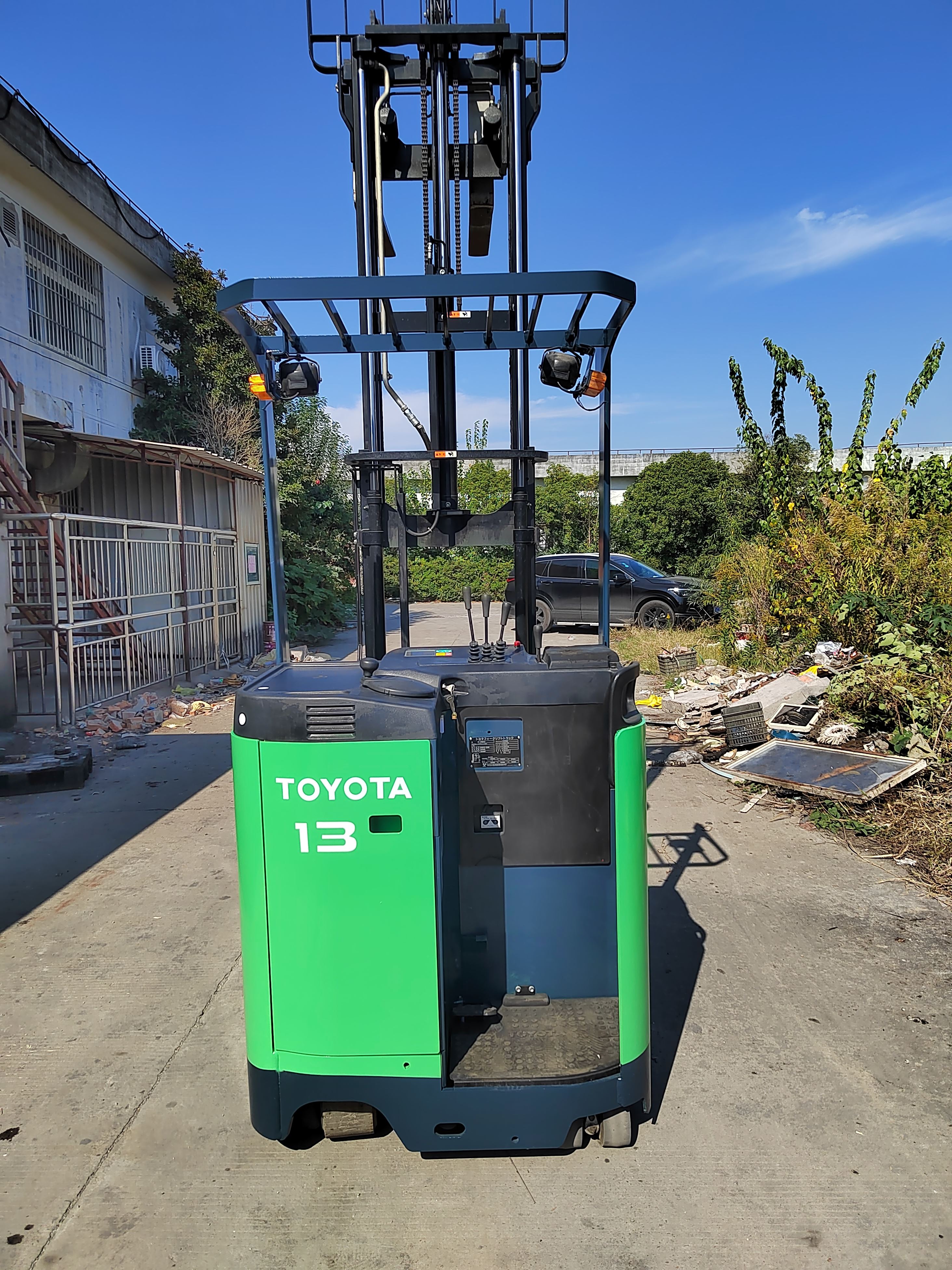 永恪叉车 带调剧叉日本原装进口九成半新 仓库冷库堆高车 现场试车